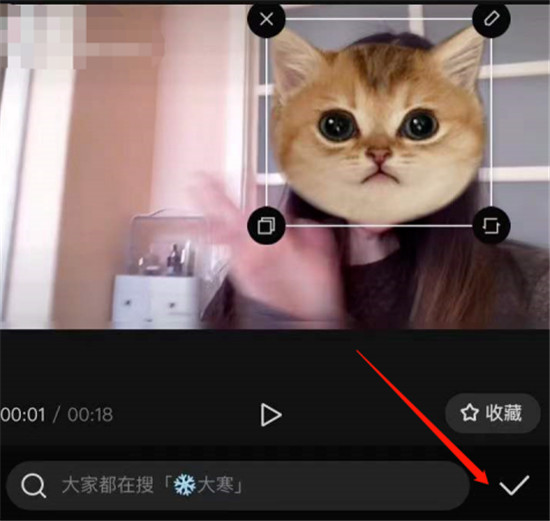 剪映怎么让贴纸跟着目标移动