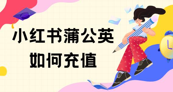 小红书蒲公英如何充值