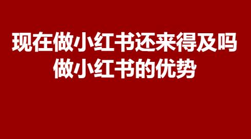 现在做小红书