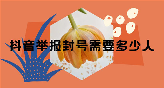 抖音举报封号需要多少人 
