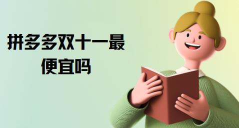 拼多多双十一最便宜吗