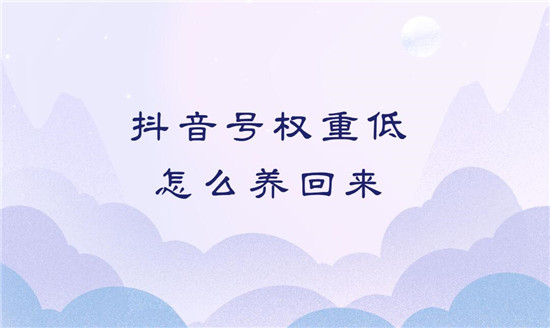 低权重作品流量变现路径