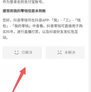 抖音为什么收入提现成功了但是未到账