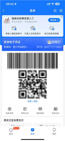 支付宝怎么查询医保信息