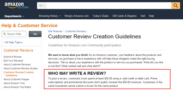 亚马逊上调评论消费资格会产生什么影响 亚马逊上调五十美元评论资格后续