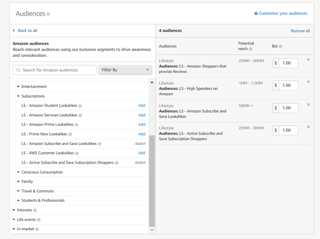 Amazon Advertising推出的全新功能受众群体定位有什么用 受众群体定位功能解析