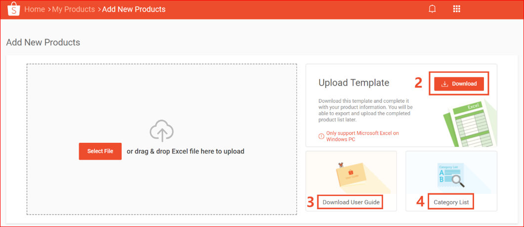shopee商品如何批量上传 shopee商品批量上传教程