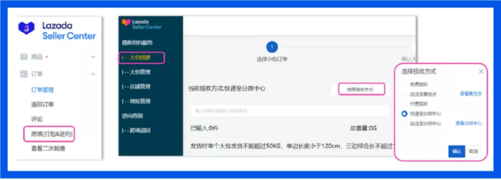 Lazada怎么上线自送自寄组包发货 Lazada操作流程介绍