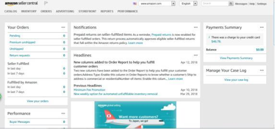 亚马逊美国卖家后台登录网址是什么 亚马逊美国卖家后台设置中文教程