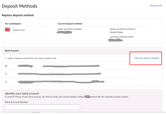 亚马逊收款账户怎么更改 亚马逊收款更改流程