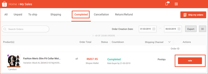 Shopee后台如何查询订单状态 shopee订单状态的介绍