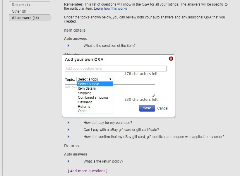 eBay怎么设置在线问答 ebay自动问答设置详细教程