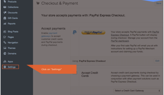 Shopify该怎么设置收款 Shopify收款设置详细流程