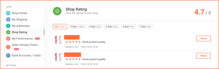 shopee怎么优化差评 shopee订单评价管理教程