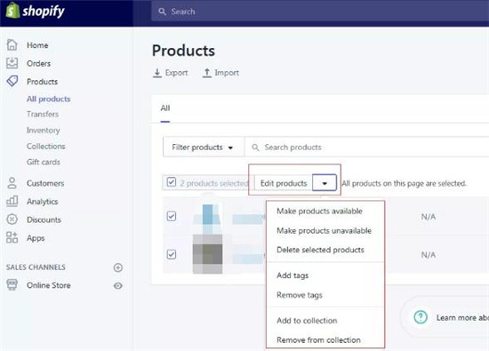 Shopify开店之后怎么操作 产品上传及运费设置流程