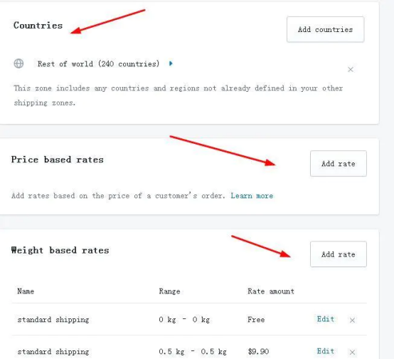 Shopify开店之后怎么操作 产品上传及运费设置流程
