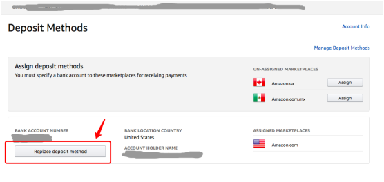 如何更改亚马逊收款账户 亚马逊收款更改流程