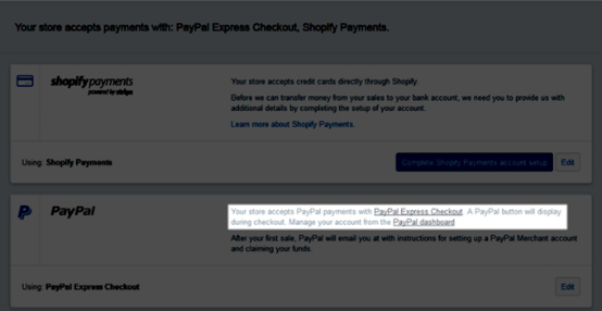 Shopify收款方式有哪些 Shopify收款方式及设置流程