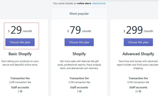 Shopify入驻条件费用是什么 入驻条件费用介绍