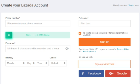 Lazada怎么注册 Lazada官网首页网址大全