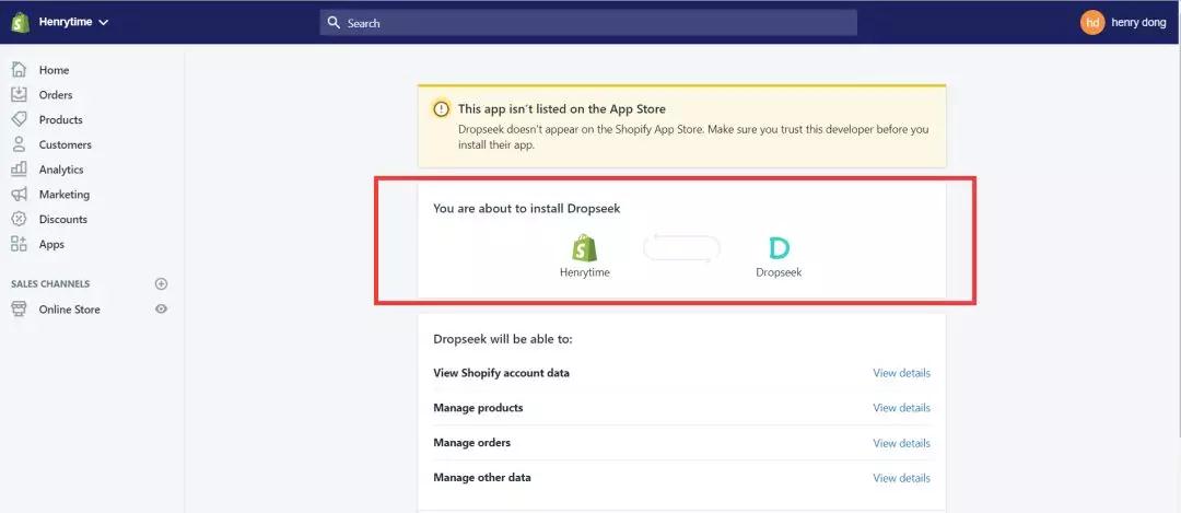 速卖通和亚马逊商品怎么导入到shopify 导入的操作教程