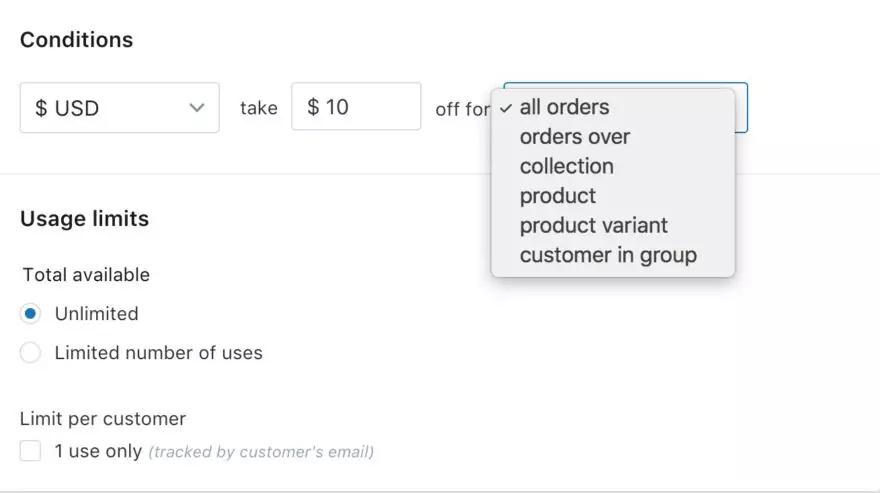 Shopify优惠券怎么设置 优惠券详细设置教程