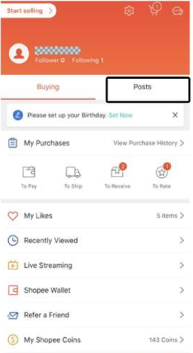 Shopee如何发feed feed内容写法