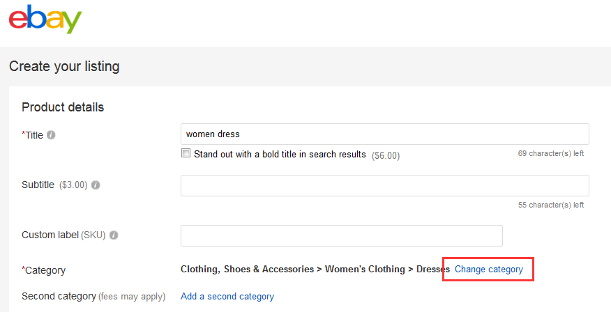 eBay单属性Listing怎么刊登 单属性Listing刊登流程