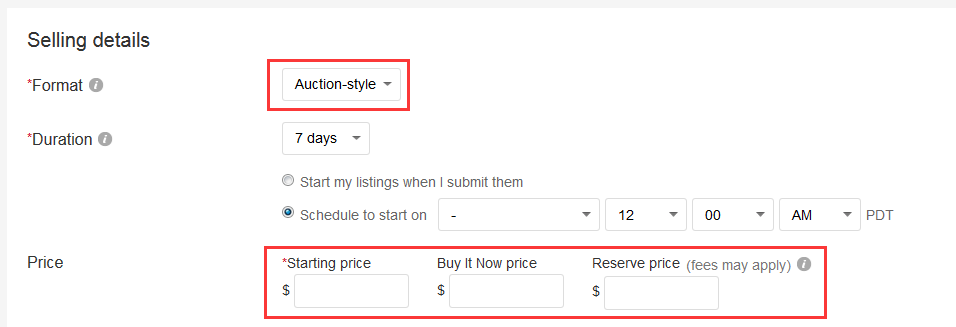 eBay单属性Listing怎么刊登 单属性Listing刊登流程