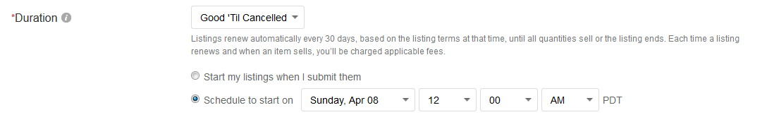 eBay单属性Listing怎么刊登 单属性Listing刊登流程