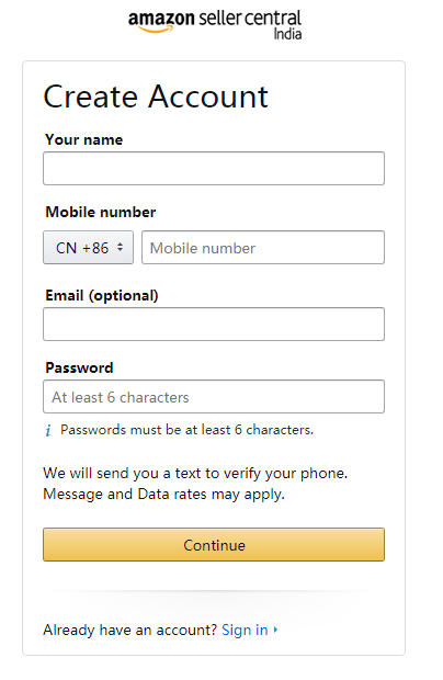 亚马逊怎么注册 亚马逊开店流程图片详解