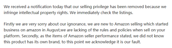 亚马逊申诉内容要怎么写 申诉范文介绍