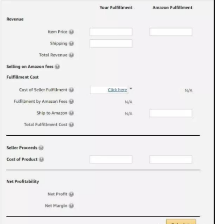 亚马逊FBA费用计算器怎么使用 亚马逊FBA费用明细
