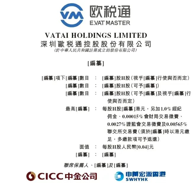 欧税通赴港IPO冲刺跨境合规AI第一股:四大业务覆盖全球,上市规划与增长潜力说明